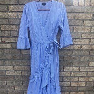 Who What Wear Wrap Dress